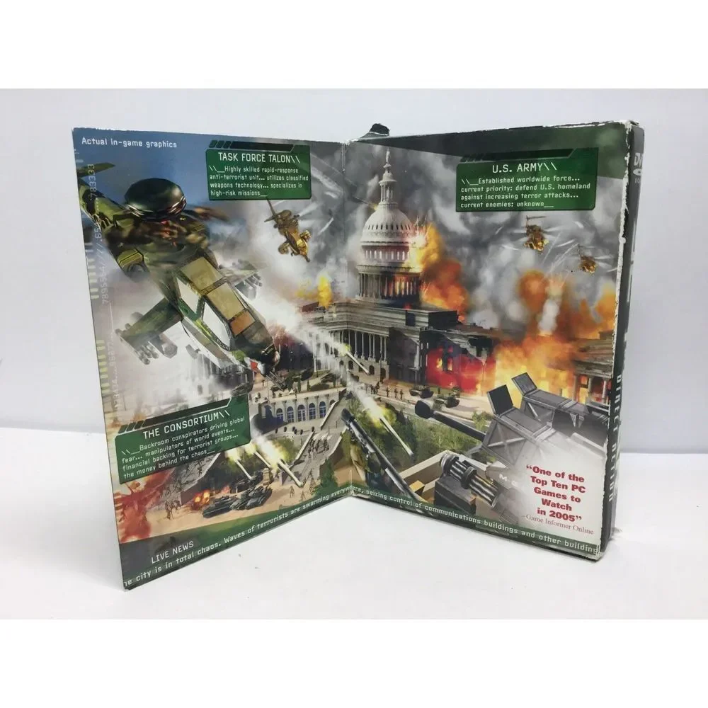 Atari ACT OF WAR Direct Action - Strategy Vintage Windows XP PC Game NEW in BOX!